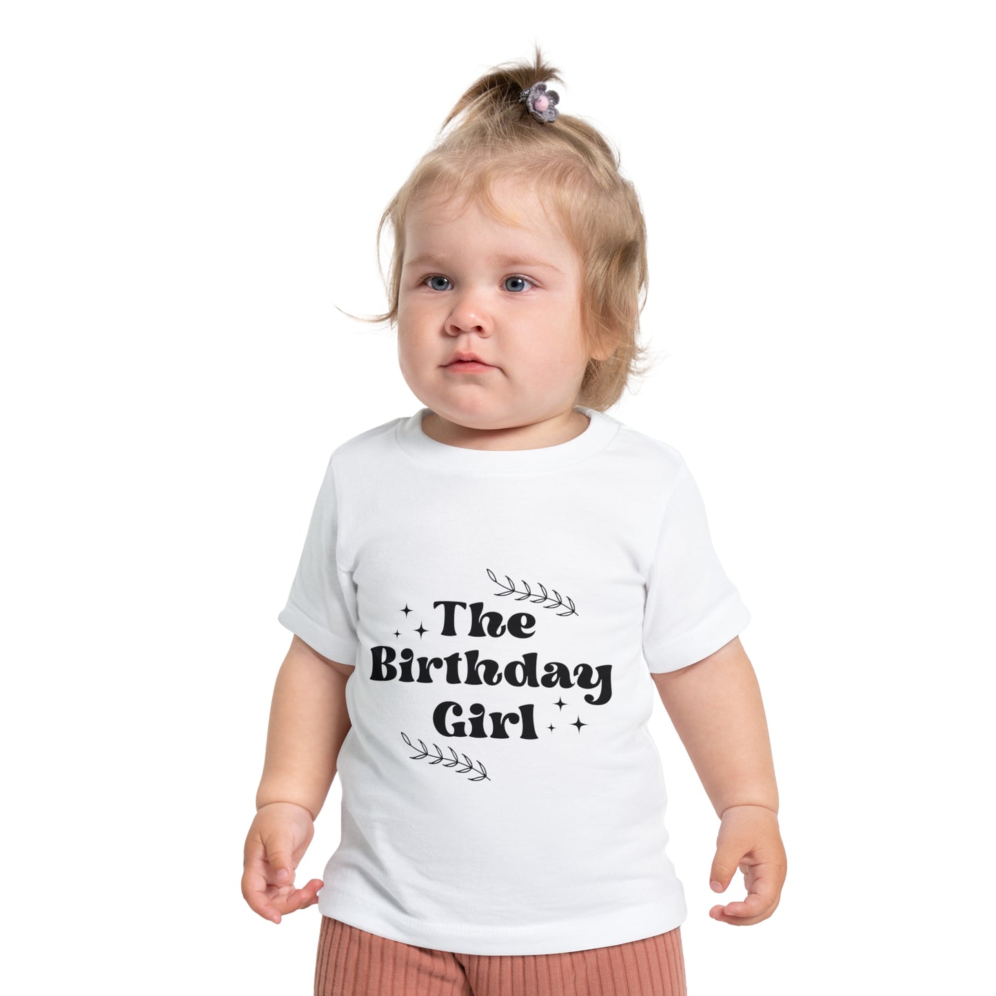 The Birthday Girl Baby T-Shirt - Cute Short Sleeve Tee for Celebrating Special Occasions