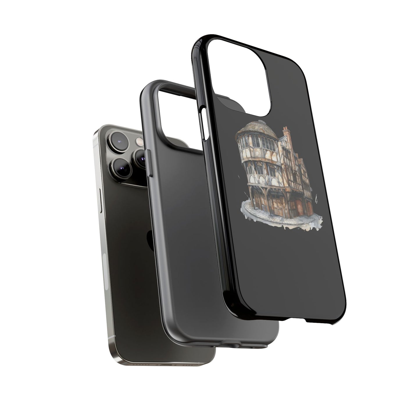 Stylish Phone Case featuring Unique Building Design, Art Lover Gift, Durable Phone Cover, Trendy Gadget Accessory, Unique Gift for Her