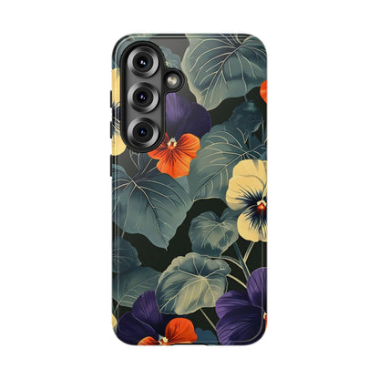Tough Cases Floral iPhone Case, Tough Phone Cover, Stylish Floral Design, Gift for Her, Summer Vibe, Durable Protective Case