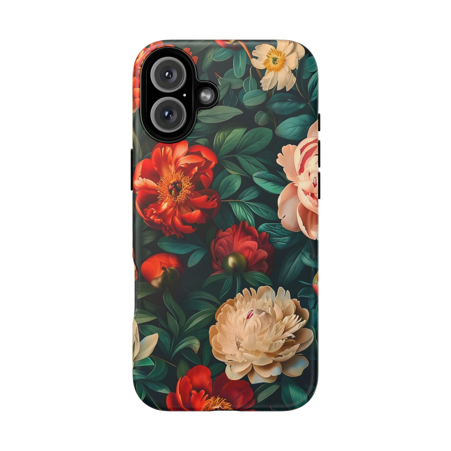 Floral Phone Case - Tough Cases, Vibrant Protection, Gift for Her, Cute Floral Design, Trendy Accessory, Perfect for Spring