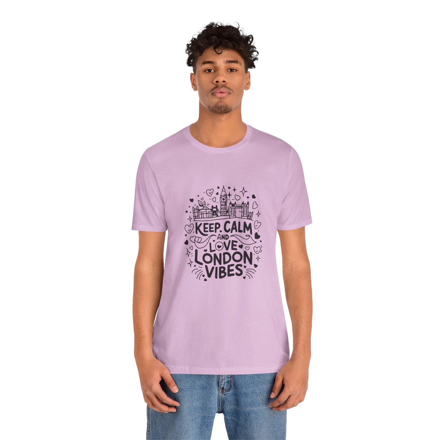 London Vibes Elegant Unisex Jersey Short Sleeve Tee