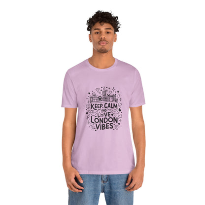 London Vibes Elegant Unisex Jersey Short Sleeve Tee