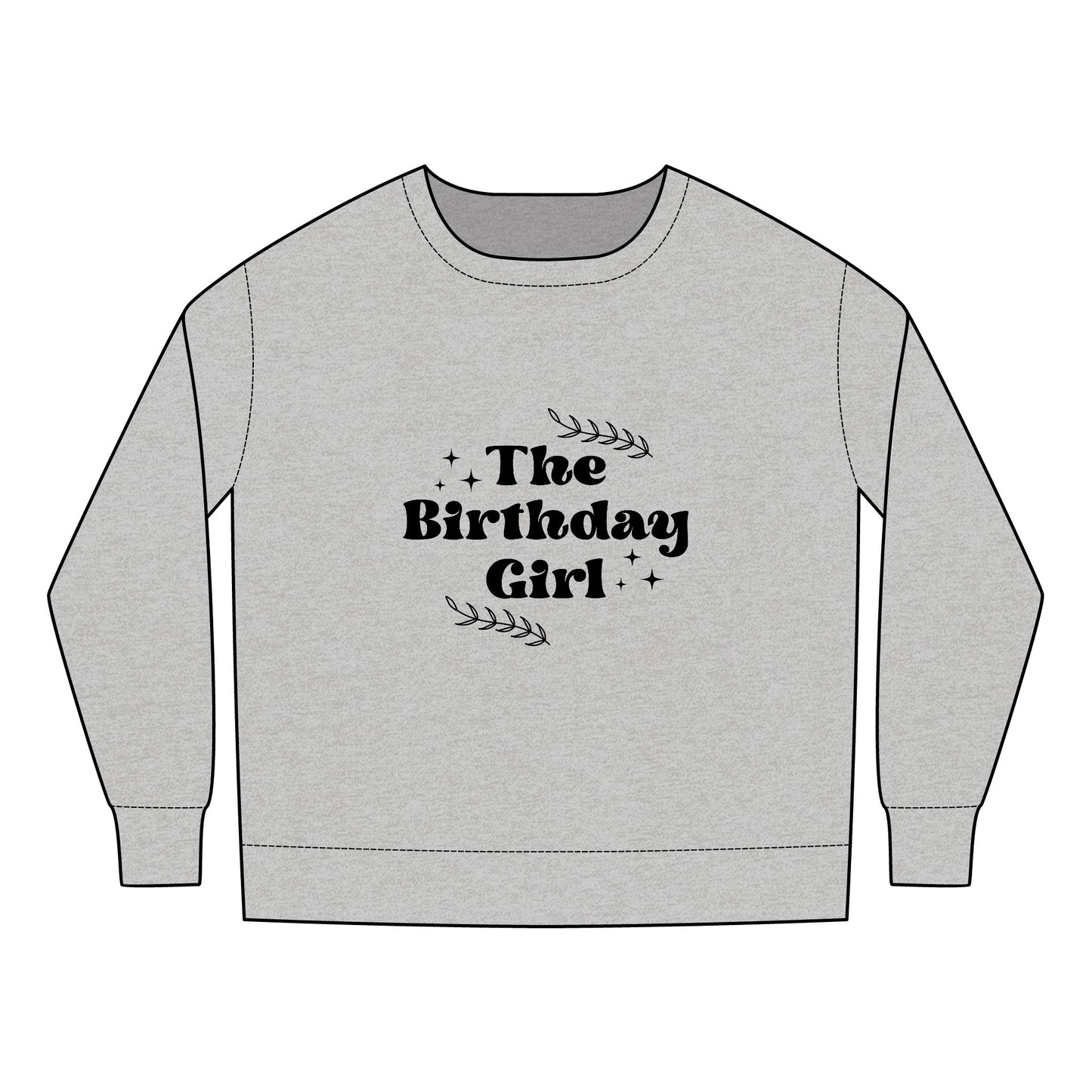 Toddler Sweatshirt - Birthday Girl - Cute Celebration Gear