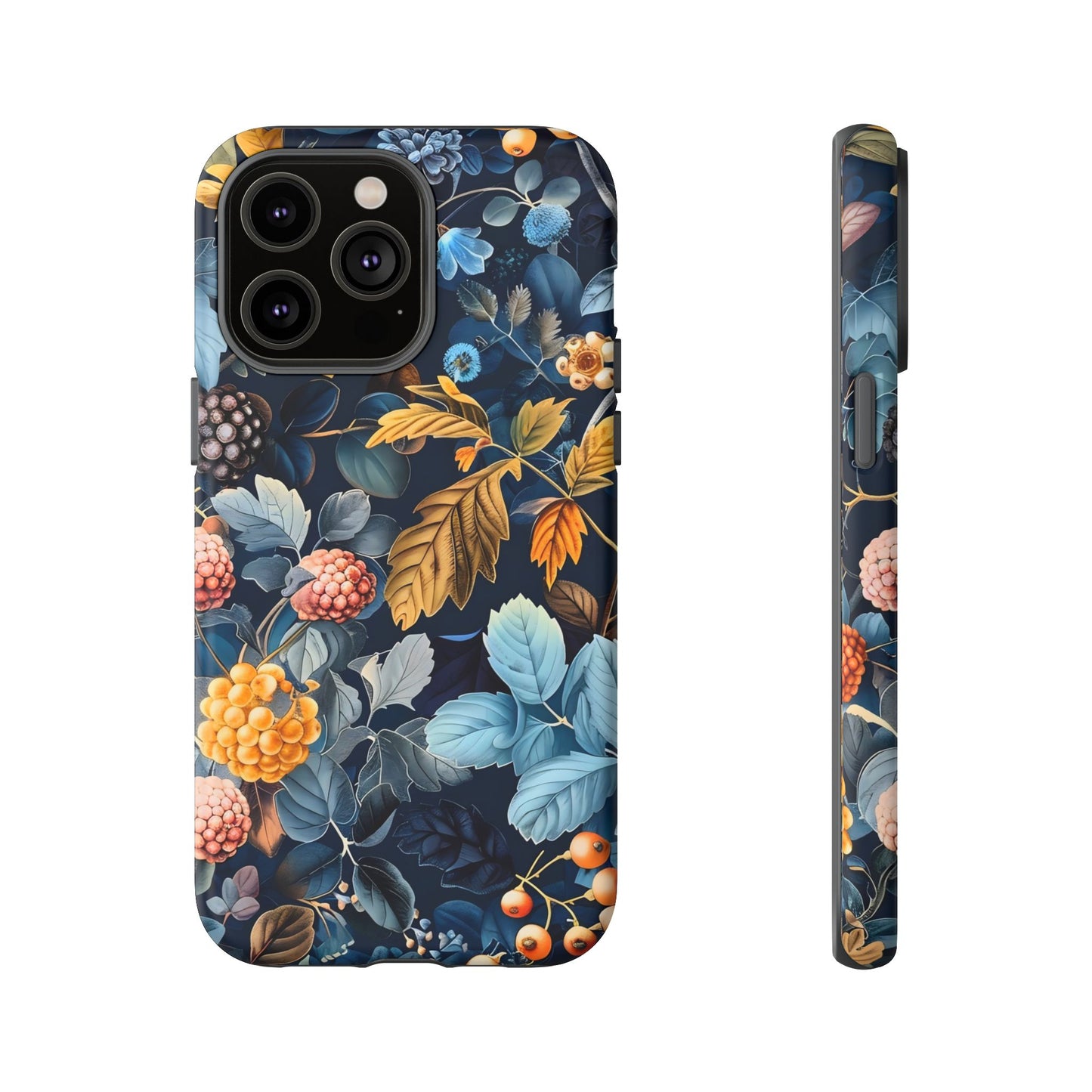 Floral iPhone Case, Tough Phone Cover, Nature-inspired Accessory, Gift for Her, Trendy Protection Case
