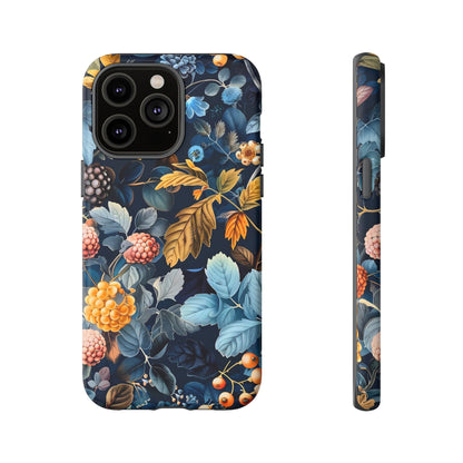 Floral iPhone Case, Tough Phone Cover, Nature-inspired Accessory, Gift for Her, Trendy Protection Case