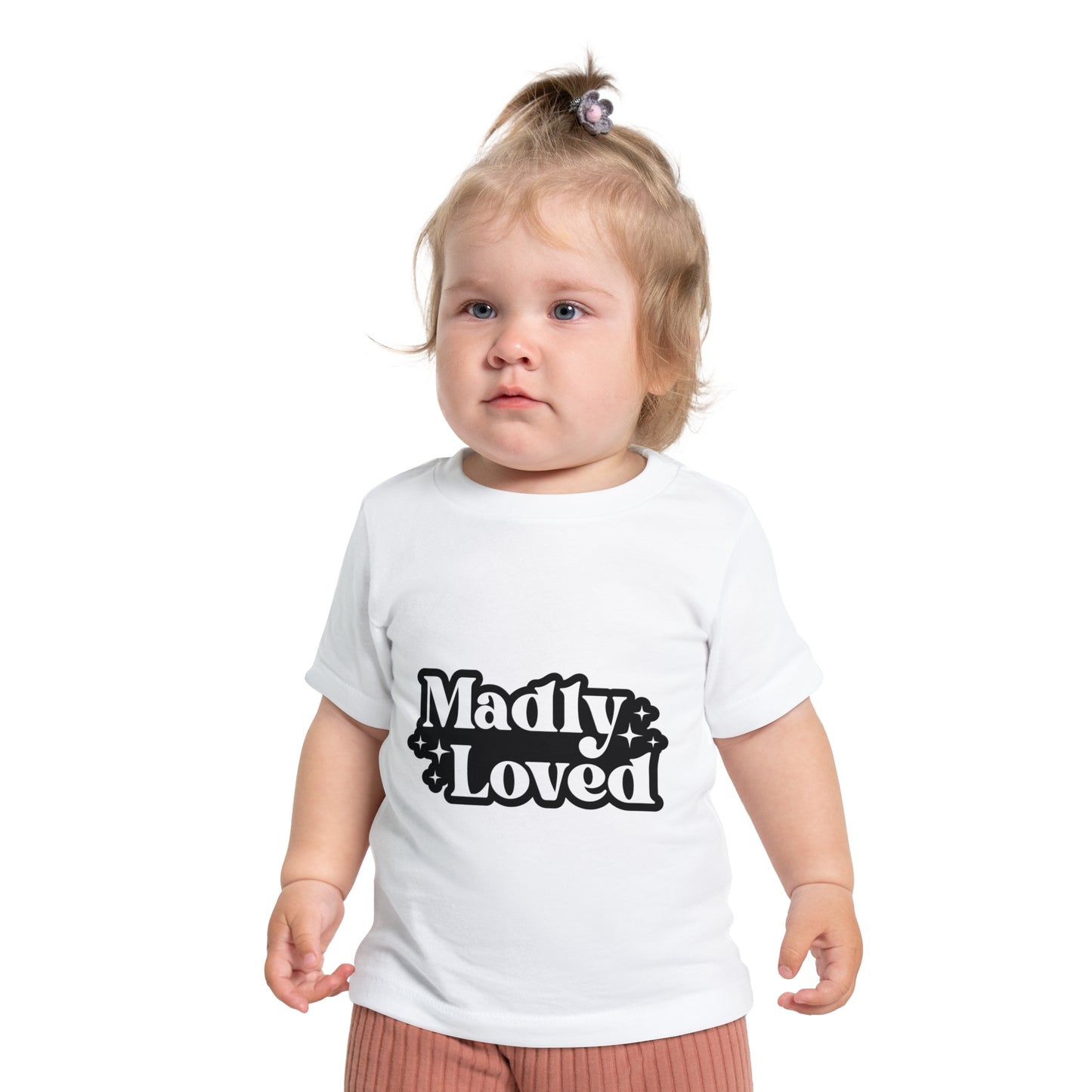Madly Loved Baby T-Shirt - Cute Short Sleeve Tee for Infants