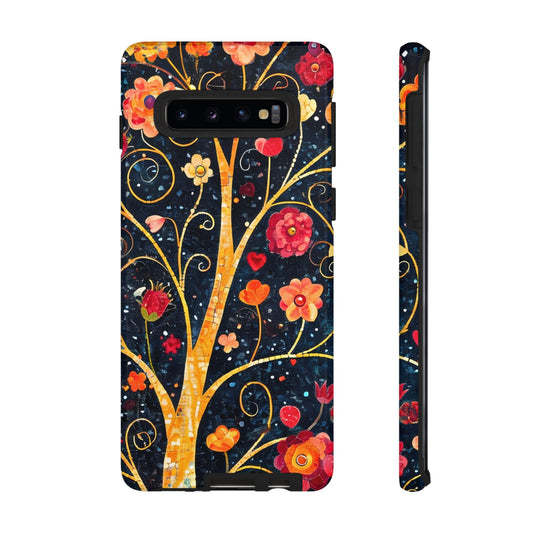 Floral Phone Case - Tough Cases | Vibrant Design for Nature Lovers, Gift for Her, Stylish Protection, Spring Decor, Customizable