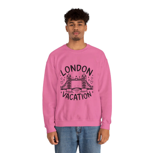 Unisex Heavy Blend™ Crewneck Sweatshirt Versatile - London's Vacation