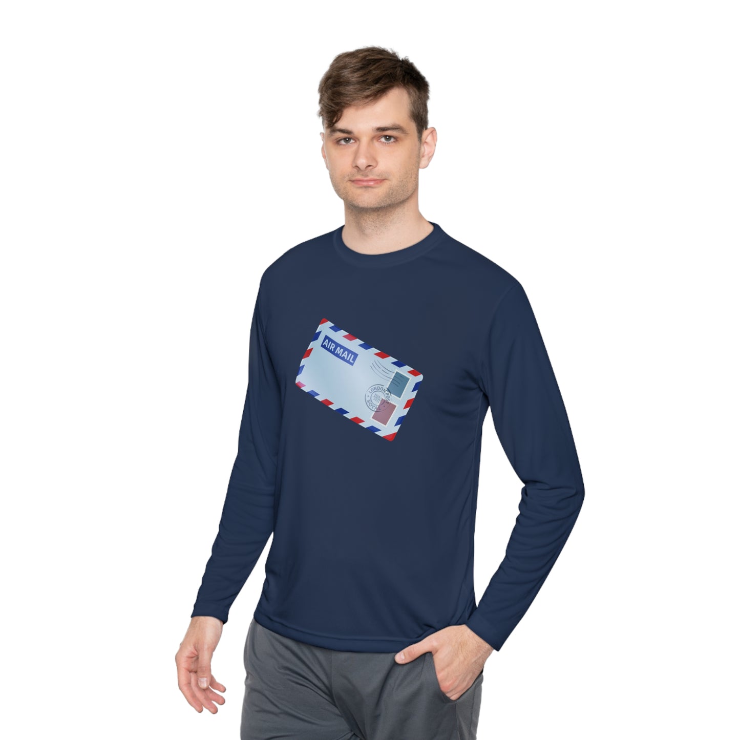 Unisex Lightweight Long Sleeve Tee - British Air Mail