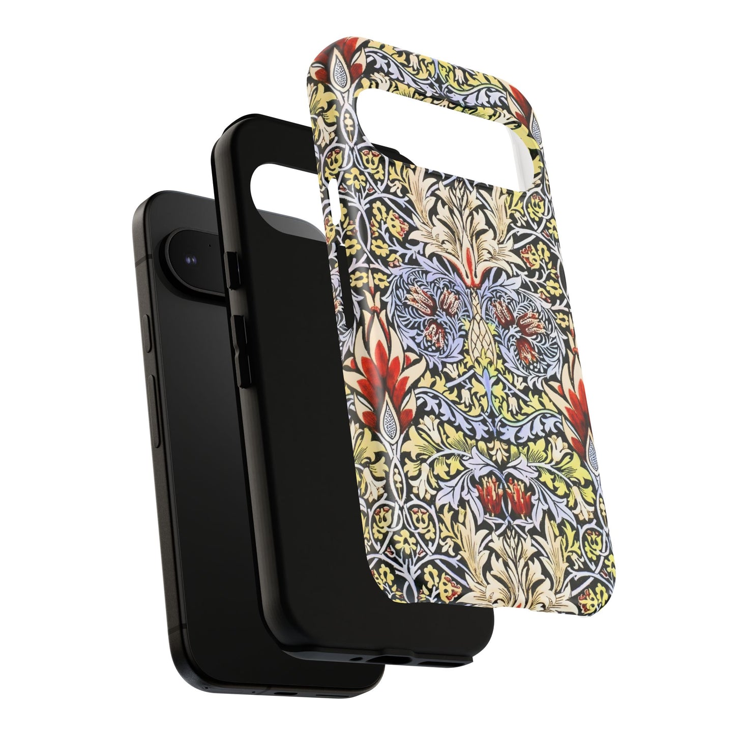 Stylish Phone Case - Floral Design, Tough Cases, Gift for Her, Phone Accessories, Trendy Tech, Unique Cell Phone Cover