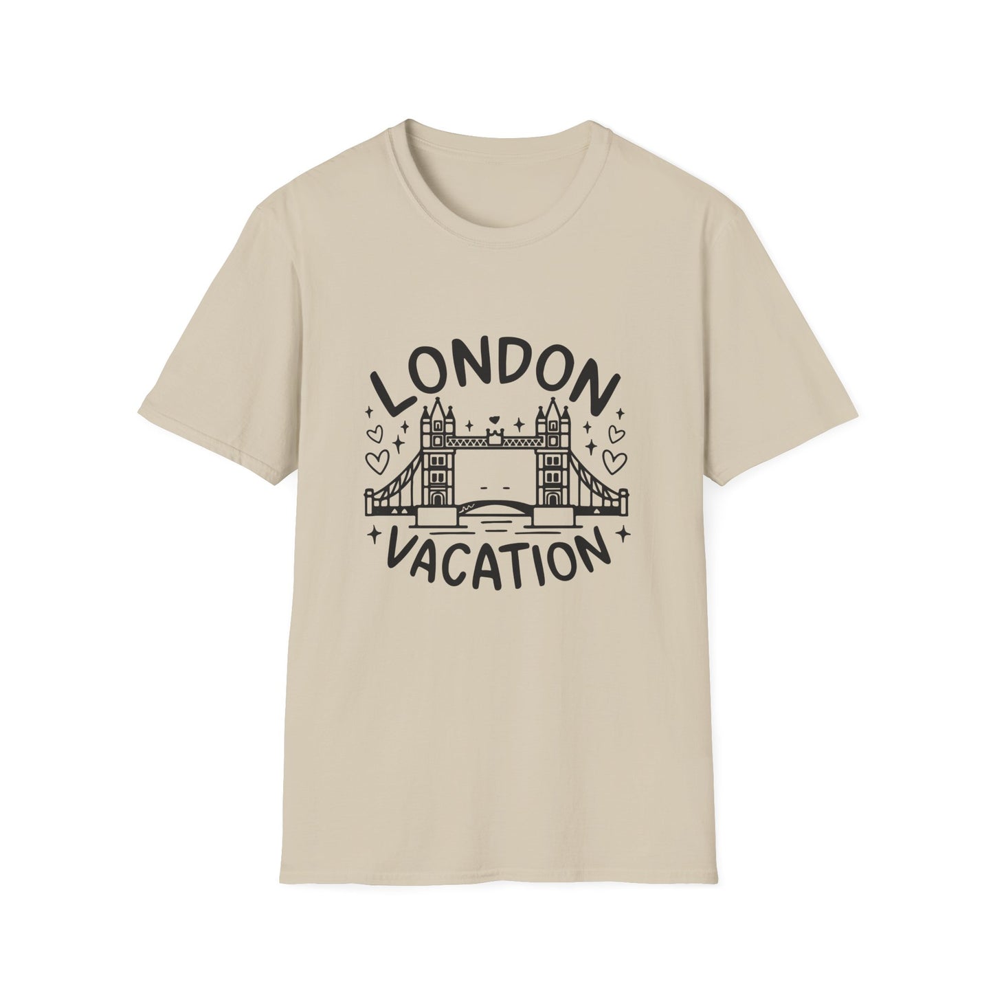 London Vacation Trendy Unisex Softstyle T-Shirt