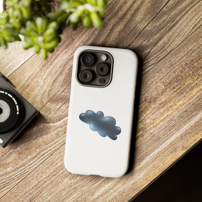 Cloud Design Tough Phone Case - Unique Protection for Stylish Owners