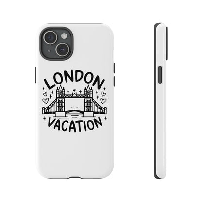London Vacation Phone Case, Travel Accessories, Unique Gift, London Lover, Custom Phone Cover, Vacation Souvenir
