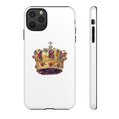 Royal Crown Phone Case | Tough Phone Cases, Stylish Accessories, Gift for Her, Birthday Present, Royalty Vibe