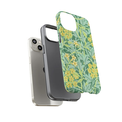Tough Cases Organic Floral Phone Case, Stylish iPhone Cover, Eco-Friendly Gift, Nature Lover Accessory, Spring Decor, Unique Phone Protector