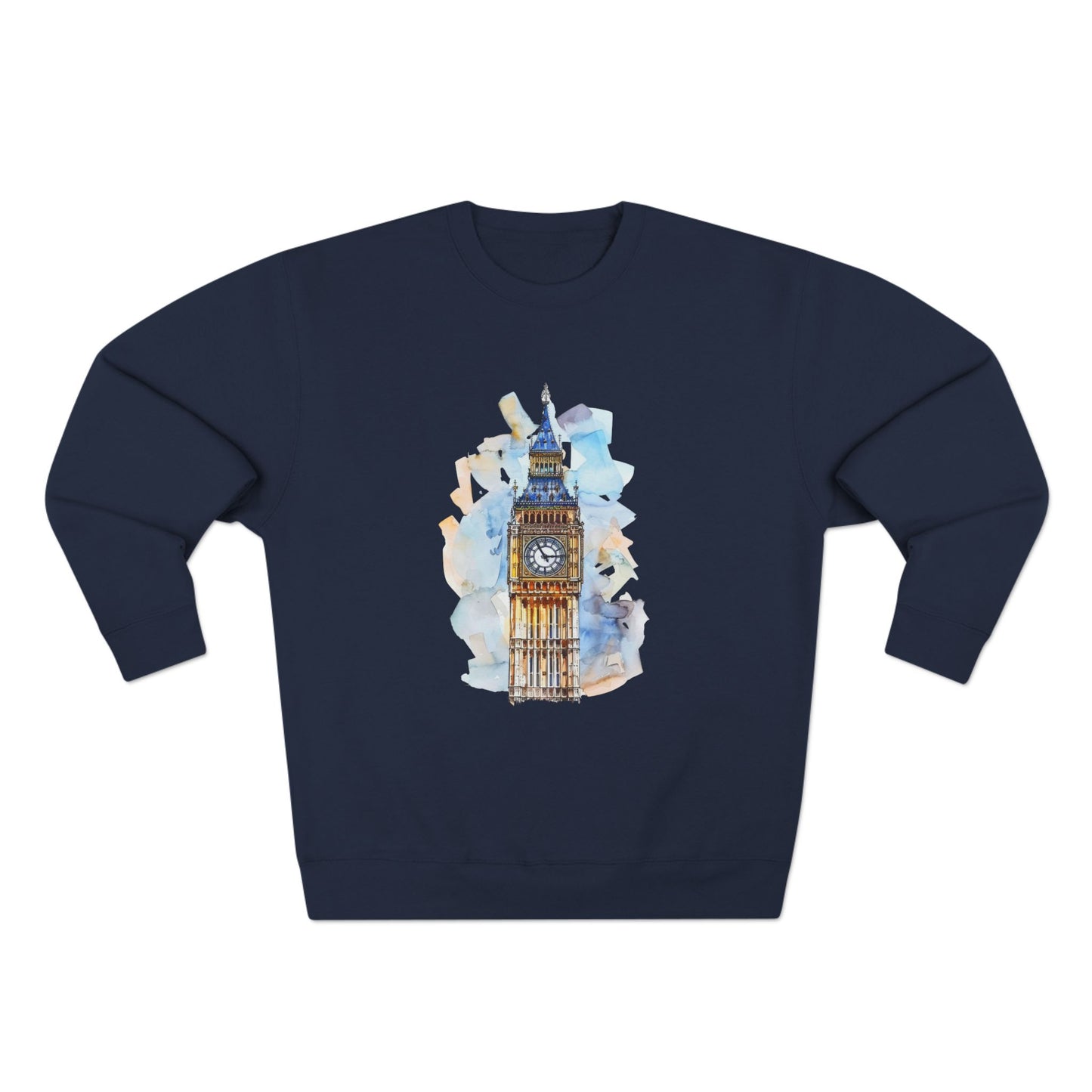 Unisex Crewneck Sweatshirt - Iconic Big Ben Clock Tower