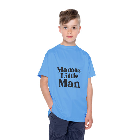 Kids Sports Jersey - Mama's Little Man SVG PNG Design