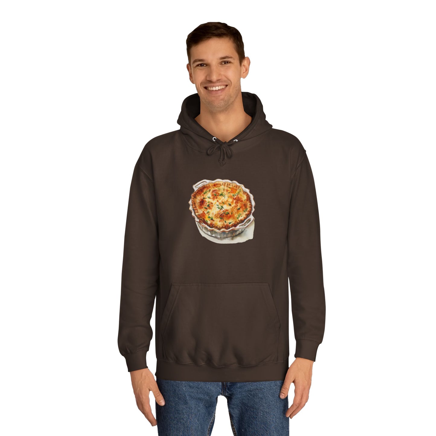 Unisex College Hoodie - Classy  British Royal Feast