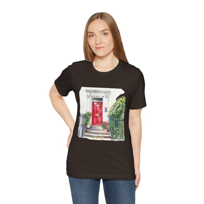 Unisex Jersey Short Sleeve Tee - Greenish British Beauty