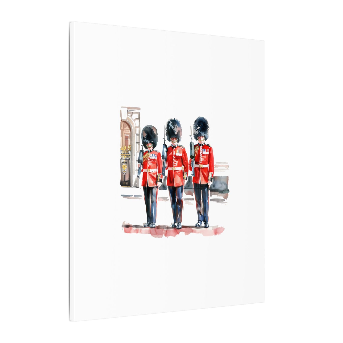 Royal Guards Canvas Print, British Wall Art, Home Decor, Unique Gift, London Culture