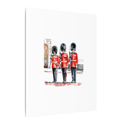 Royal Guards Canvas Print, British Wall Art, Home Decor, Unique Gift, London Culture