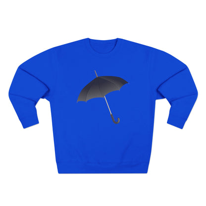 Unisex Crewneck Sweatshirt - Regal Royal Umbrella