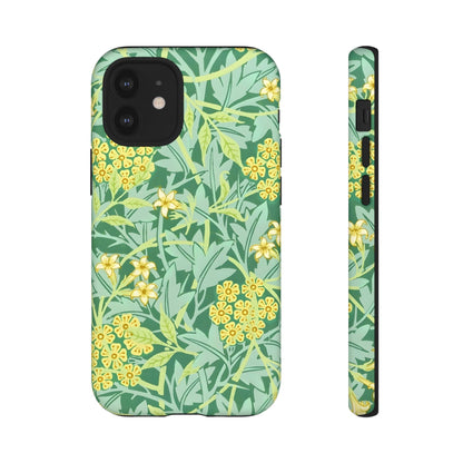 Tough Cases Organic Floral Phone Case, Stylish iPhone Cover, Eco-Friendly Gift, Nature Lover Accessory, Spring Decor, Unique Phone Protector