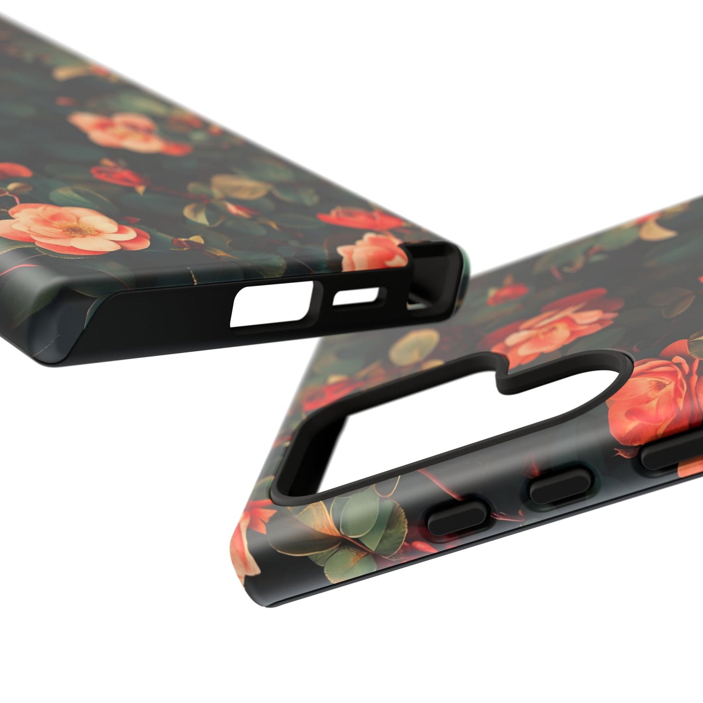 Floral Phone Case - Elegant Floral Design, Tough Protective Case, Perfect Gift for Her, Trendy Phone Accessories, Mother’s Day, Birthday