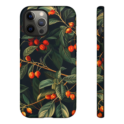 Tough Cases, Floral Phone Case, Nature-Inspired Tech, Unique Gift, Phone Accessory, Botanical Design, Fall Vibes