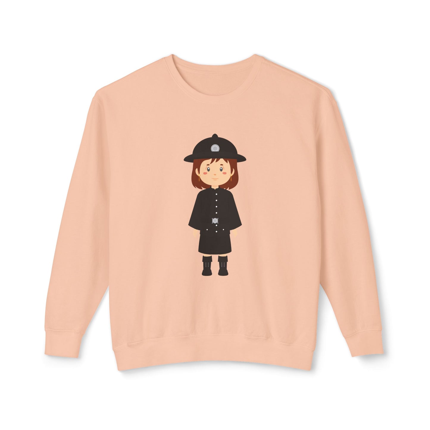 Unisex Lightweight Crewneck Sweatshirt - British Soldier Military Elegance and Honorable