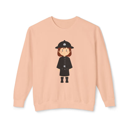 Unisex Lightweight Crewneck Sweatshirt - British Soldier Military Elegance and Honorable