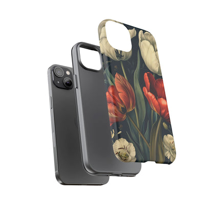 White Flower Tough Cases