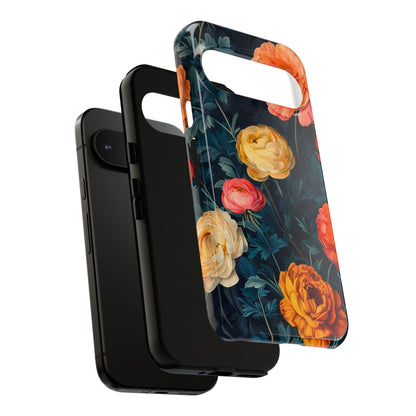 Floral Phone Case, Tough Cases for Phone Protection, Gift for Flower Lovers, Floral Designs, Spring Decor