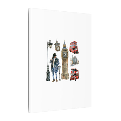 Canvas Art Print, London Skyline, Home Decor, Wall Art, Gift Idea, Travel Memories, Modern Wall Art