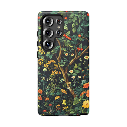 Floral Phone Case - Tough Cases, Colorful Nature Design, Gift for Flower Lovers, Phone Accessory, Unique Cell Phone Cover