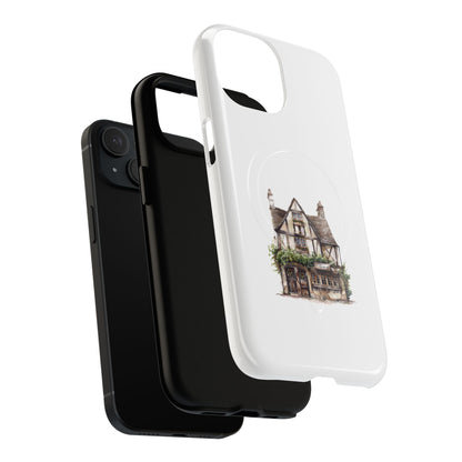Charming Cottage Magnetic Phone Case, Tough Cell Phone Cover, Unique Gift for Home Lovers, Holiday Essentials, Customizable Design