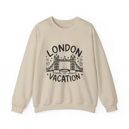 Unisex Heavy Blend™ Crewneck Sweatshirt Versatile - London's Vacation