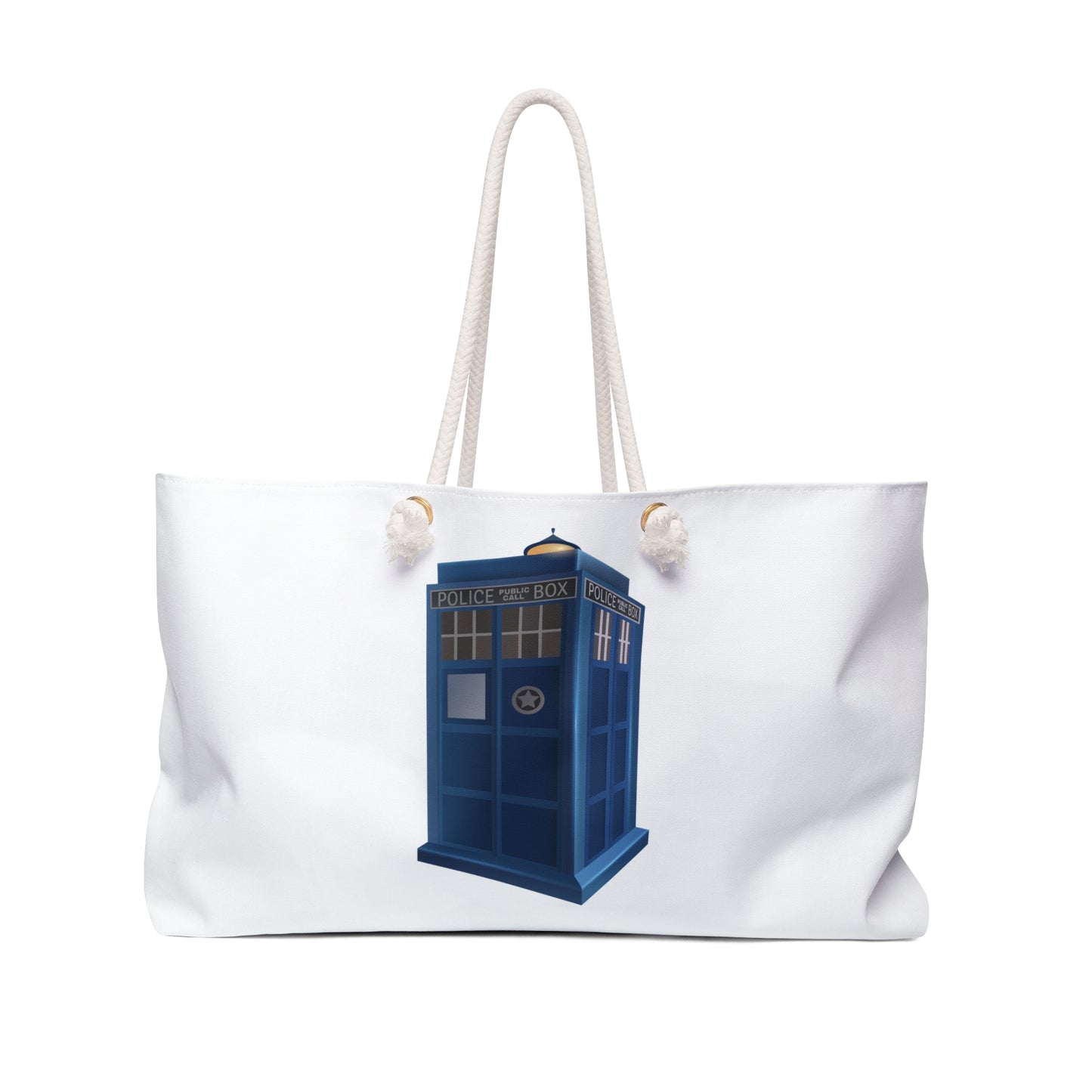 TARDIS Weekender Bag | Perfect for Travel, Beach Days, Gifts for Whovians, Stylish Storage, Movie Nights, Events, and Adventure