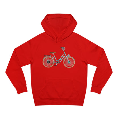 Form-fitting Unisex Hoodie - Classic British Bicycle