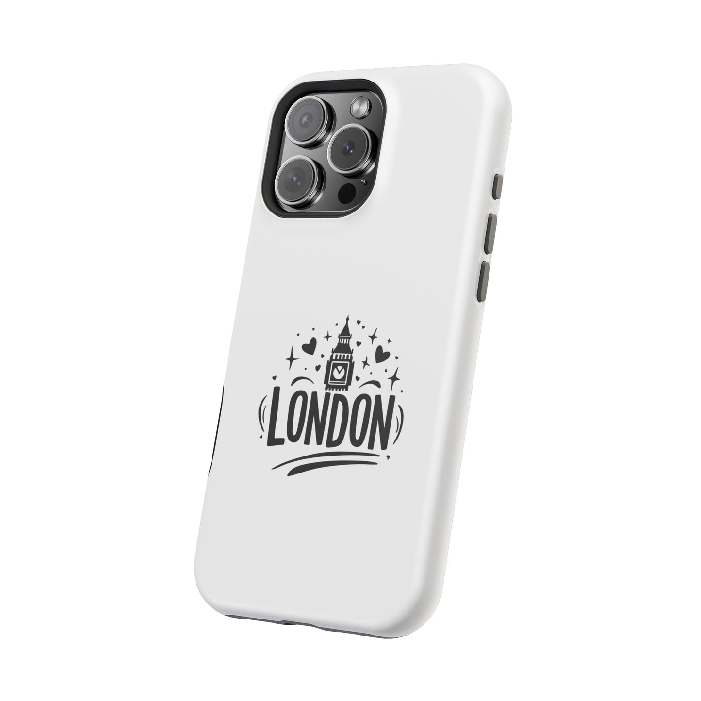 Stylish Magnetic Phone Case with London Design, Travel Gift, Unique Protection, Customizable Accessories, Phone Cover, Modern Tech