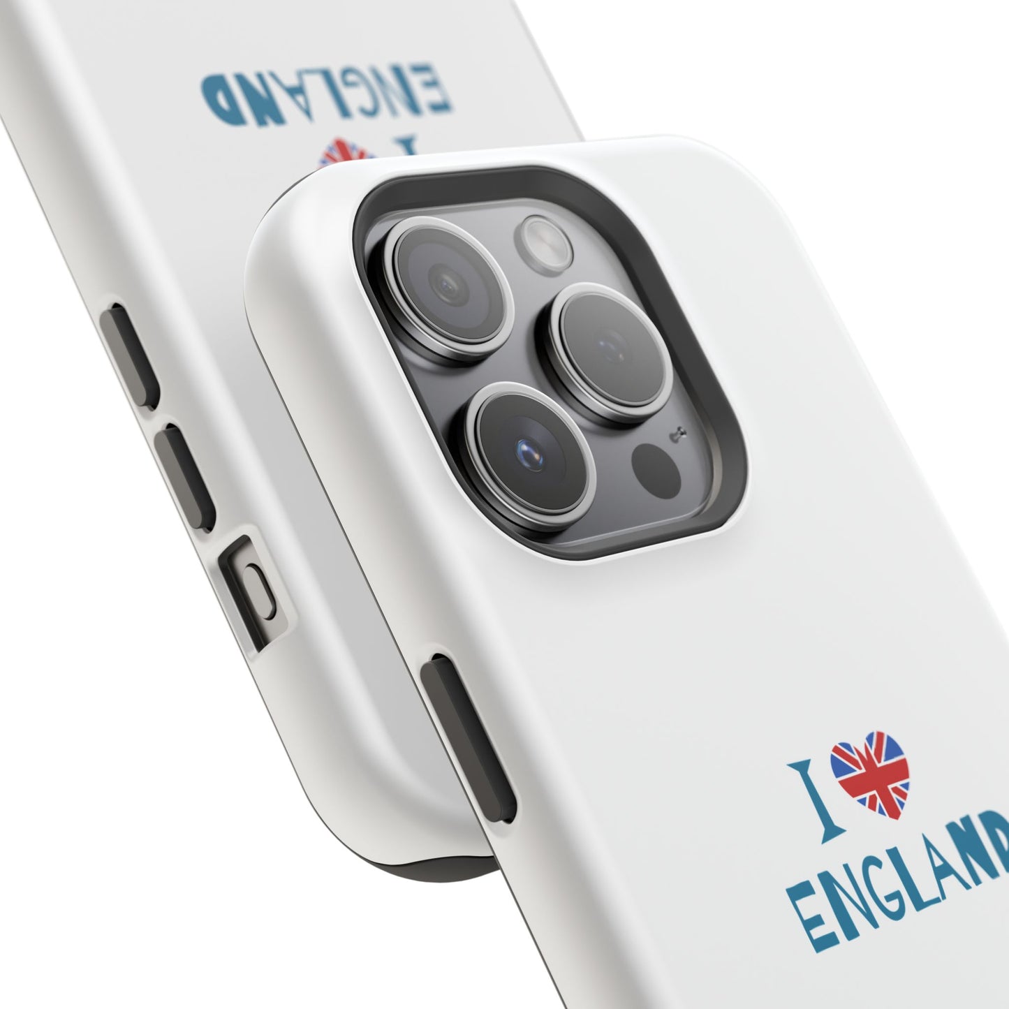 I Love England Magnetic Tough Cases, Phone Cover, Gift for Travelers, Souvenir, England Pride, Durable Phone Protection