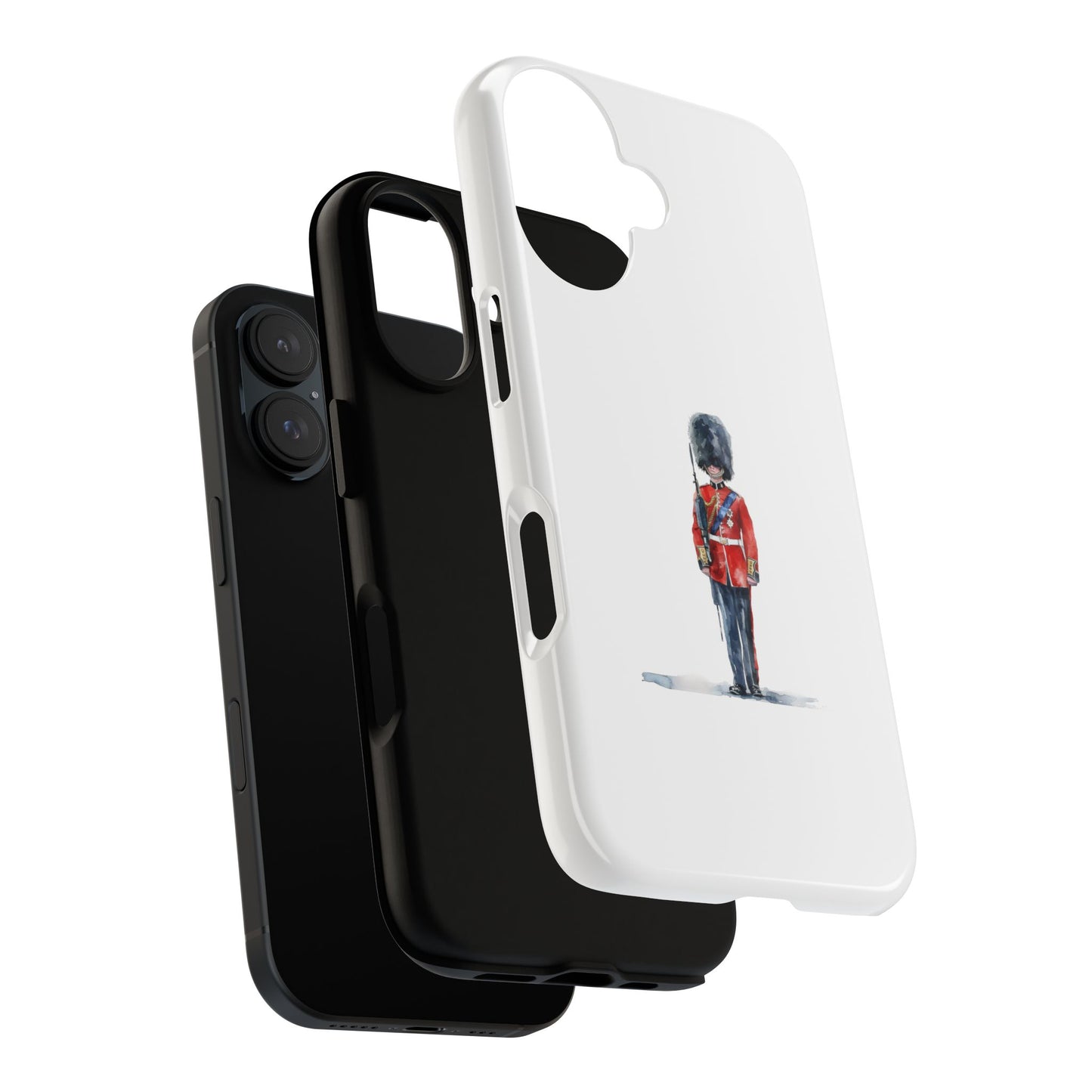 Royal Guard Phone Case, Phone Cover for Tough Cases, London Souvenir, Gift for Him/Her, Military Themed Accessories