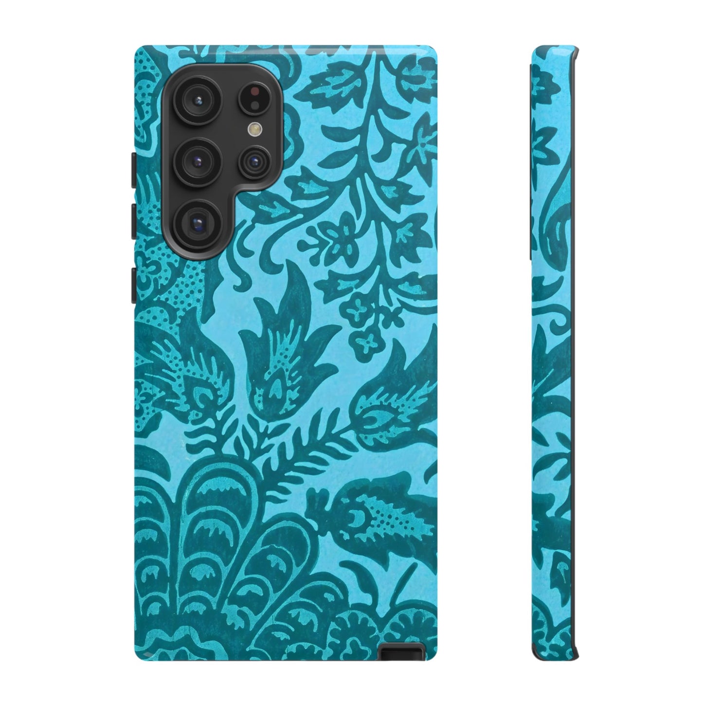 Bohemian Phone Case, Tough Floral Phone Cover, Artistic Phone Protector, Gift for Her, Unique Tech Accessories