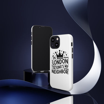 London's Neighbour Phone Case | Royalty Design for Travelers, Gifts for Friends, British Souvenir, Phone Accessory, Stylish Protection