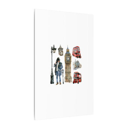 Canvas Art Print, London Skyline, Home Decor, Wall Art, Gift Idea, Travel Memories, Modern Wall Art