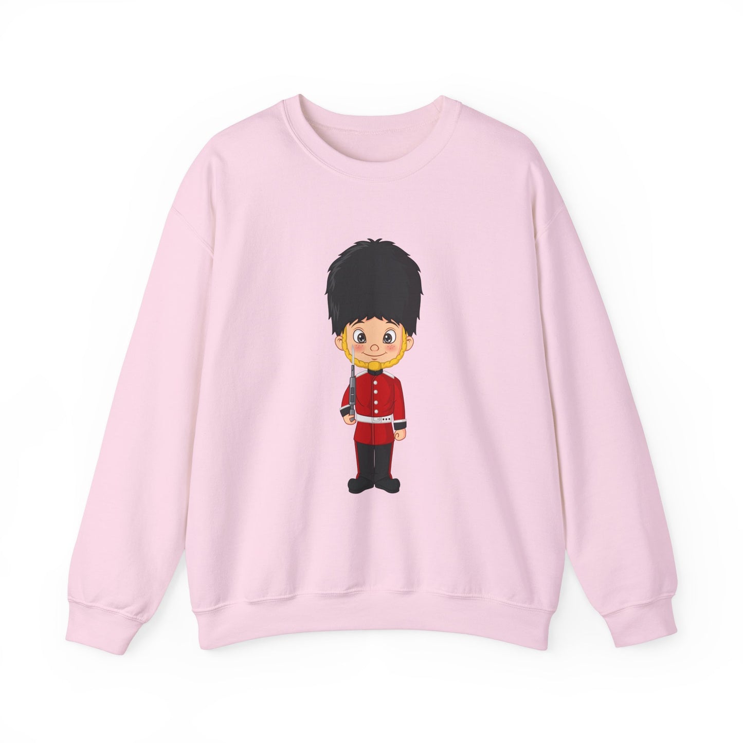 Unisex Heavy Blend™ Crewneck Sweatshirt Classy - Soldier - Classic Military Elegance and Honorable