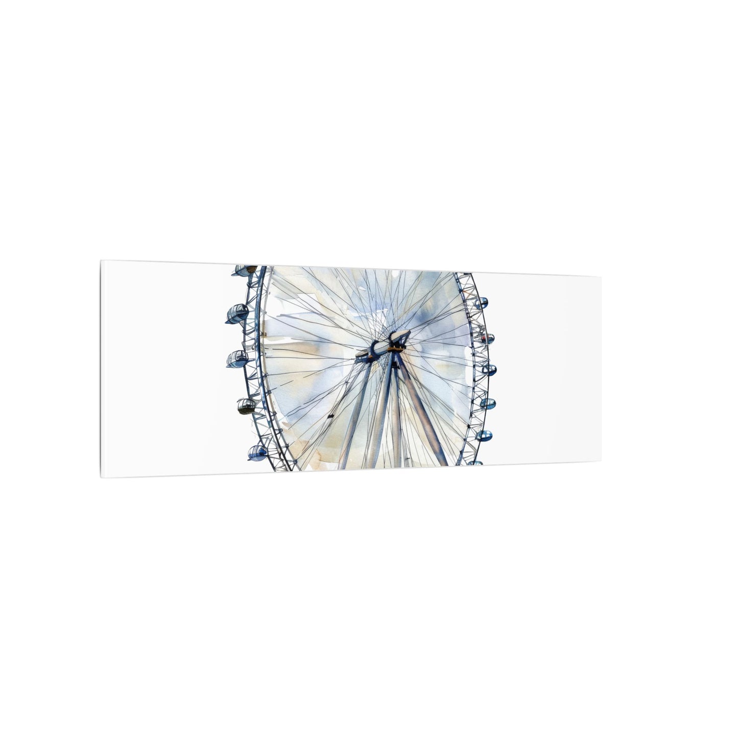 London Eye Canvas Print, Wall Art Decor, Travel Gift, Home Decoration, Unique Art Piece