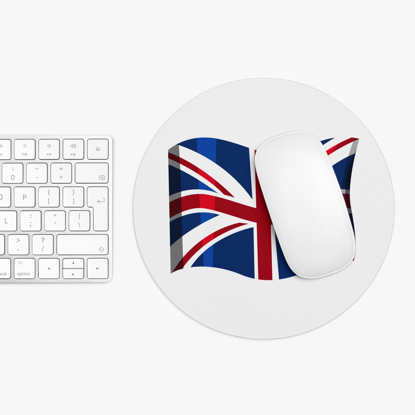 British Flag Mouse Pad - Computer Accessories, Office Decor, Gifts for UK Lovers, Gamer Desk Setup, Workstation Essentials