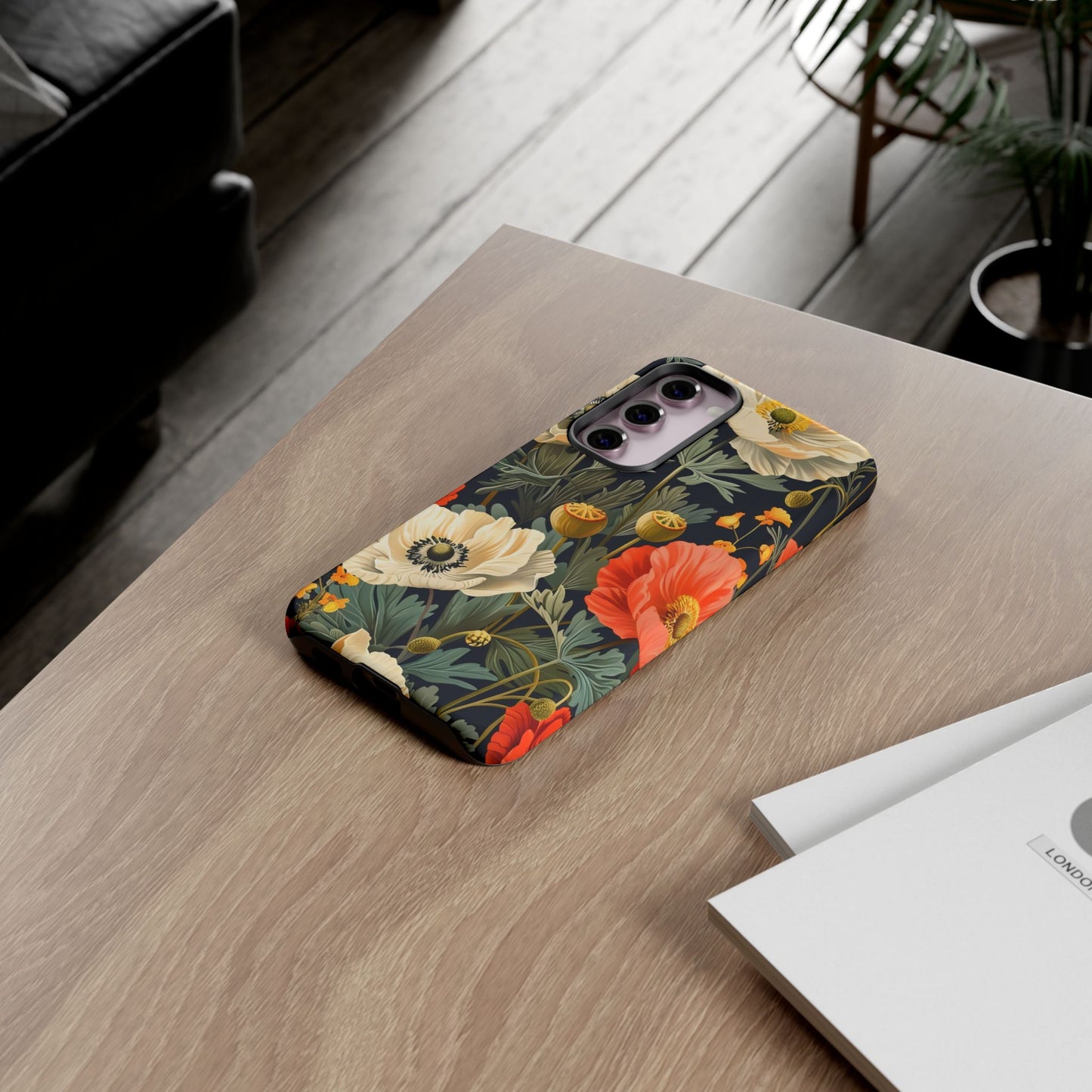 Floral Phone Case - Tough Cases with Vibrant Garden Design, Phone Accessory, Gift for Her, Spring Style, Nature Lover