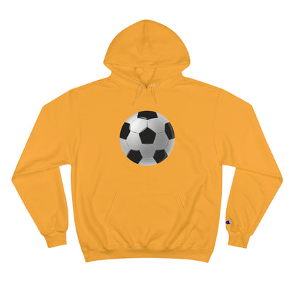 Dynamic Football Design - Sports Passion and Energeic Champion Hoodie